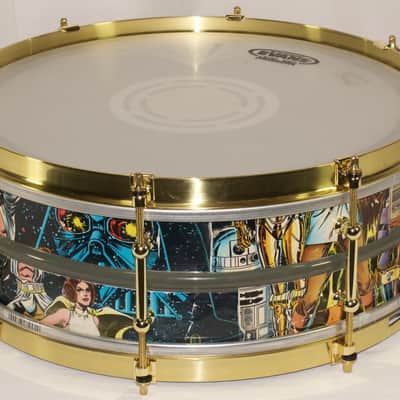 STAR WARS Comic Book Wrapped Ludwig Acrolite Snare image 2