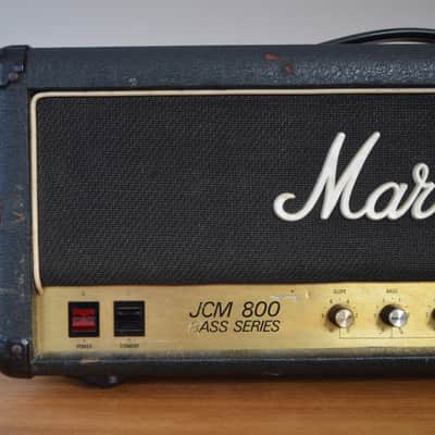 Marshall JCM 800 Bass Series MKII 100-Watt Head 1982 image 5