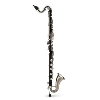 Backun Alpha Low C Bass Clarinet in ABS Silver Keys Backpack Case image 4