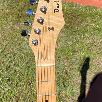 Epiphone/Davison shaved maple neck Upgrades/Concept GFS Humbucker blast @ 6 lbs. Melody Maker/LP Red image 6