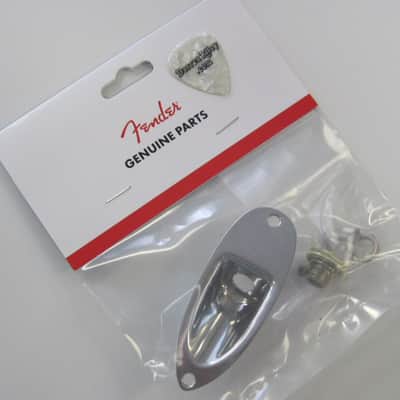 Fender Road Worn Aged Stratocaster Jack Ferrule with Jack & Screws 0997206000