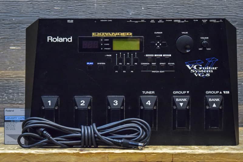 Roland VG-8 V-Guitar System Expanded Upgraded Features VG8S-1 | Reverb
