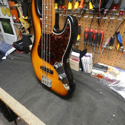 Fender '62 Jazz Bass Stack Knob American Reissue 1995 - Sunburst - 2 1/2 tone image 4