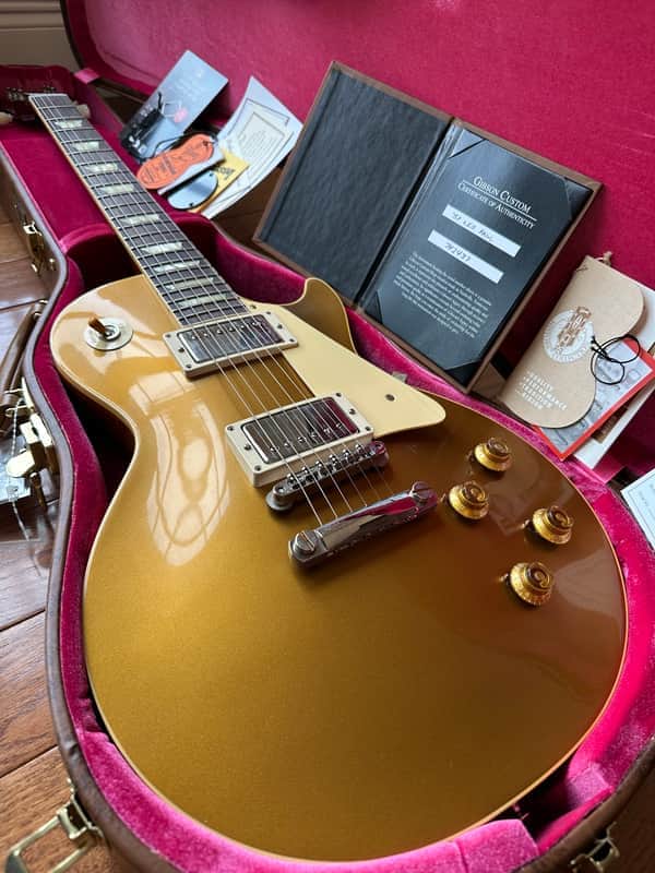 2024 Gibson Custom Shop Les Paul ‘57 Reissue VOS - Gold Top image 1