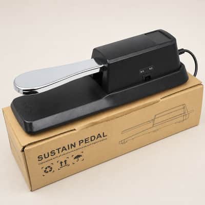 Universal Piano Sustain Pedal for Digital Piano & Electronic Keyboard – Damper Pedal Compatible with Roland, Yamaha, Casio, Korg & More image 4
