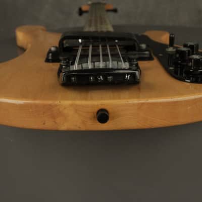 Rickenbacker 4003S/5 string Bass w/BLACK hardware 1990 Mapleglo image 14