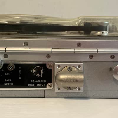 Vintage 1960 Nagra III Reel-to-Reel Tape Machine Analog Recorder Kudelski Field Recorder Tape Loops Swiss w/ Accessories image 7