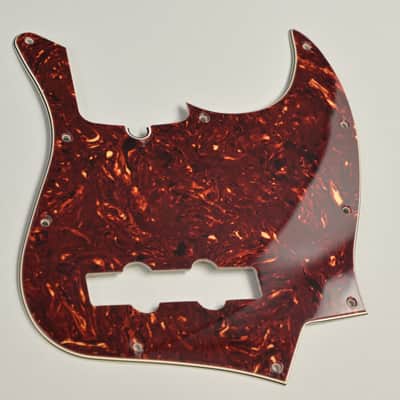 Genuine Fender Tortoise Shell 10-Hole Standard Jazz Bass Pickguard ~MINT~ image 7