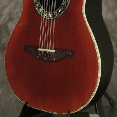 RARE 1978 Ovation 12-string "The Anniversary" model STEREO acoustic electric image 8
