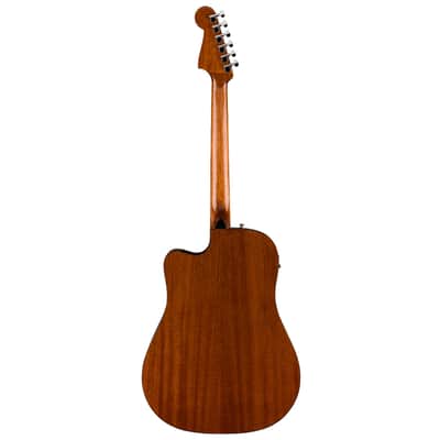 Fender California Standard Redondo CE Acoustic Guitar in Natural image 7