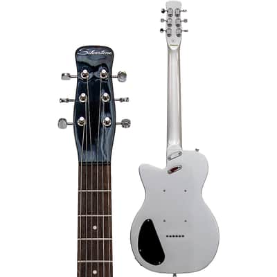 Silvertone 1303/U2 Reissue Solidbody Electric Guitar Regular Silverburst image 4