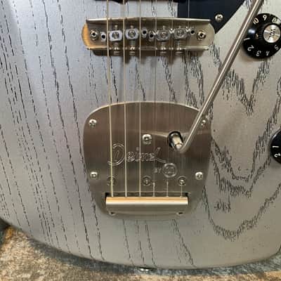 Deimel Guitar Works Firestar Custom 2020 Silver/ Filled Black Pores & Neck, New (Authorized Dealer) image 15