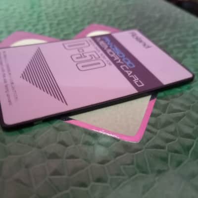 ROLAND PN-D50-00 MEMORY CARD DATA ROM For SYNTH MODULE D550 KEYBOARD D50 FACTORY PRESETS image 3