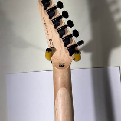 ESP LTD MH-203 QM - See Thru Blue - In-House Adjusted image 6