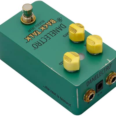 New Danelectro Back Talk Reverse Delay Guitar Effects Pedal Bild 5