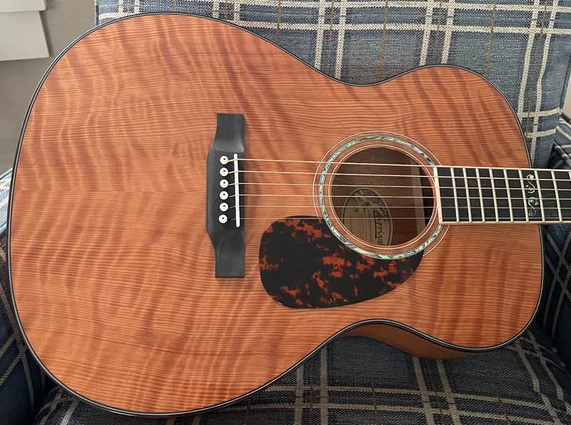 Larivee OM-03 2025 Rare Flamed Redwood