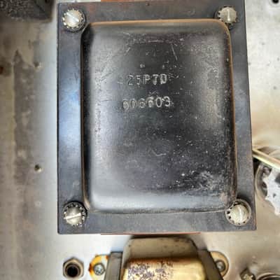 Fender Bassman AB165 Tube Amp Head 1966 - Black image 11