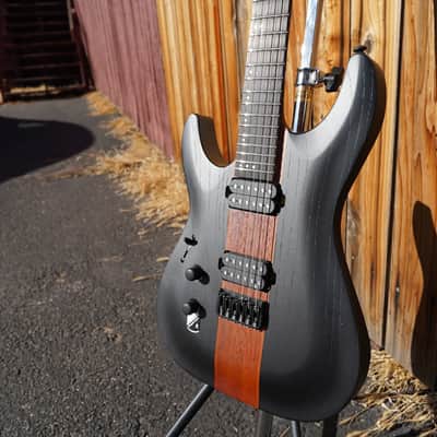 Schecter DIAMOND SERIES C-1 Rob Scallon - Satin Dark Roast  Left Handed 6-String Electric Guitar (2023) image 5