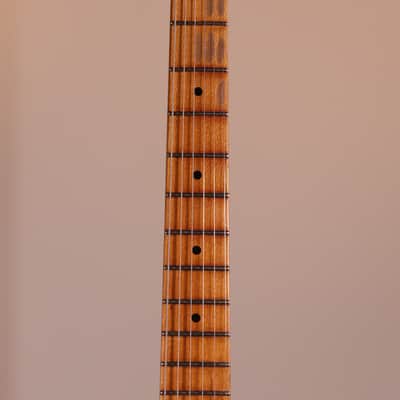 Fender Custom Shop LTD 1954 Roasted Stratocaster Journeyman Relic - Roasted Maple Fingerboard, Wide-Fade 2-Color Sunburst image 6