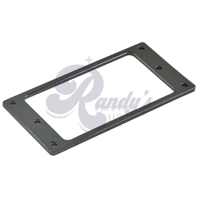 Advanced Plating 1897BC Humbucker Pickup Mounting Ring - Fits Gibson®-Black Chrome/Cosmo Black image 1