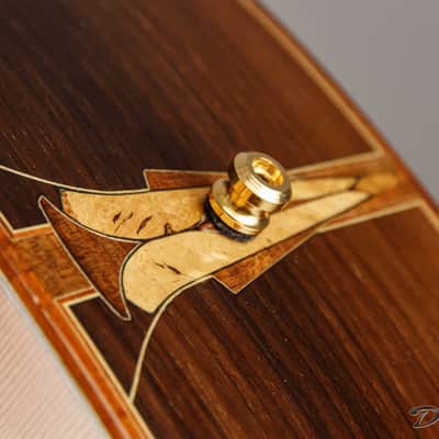2012 Bashkin Grand Concert, Brazilian Rosewood/Lucky Strike Redwood image 13