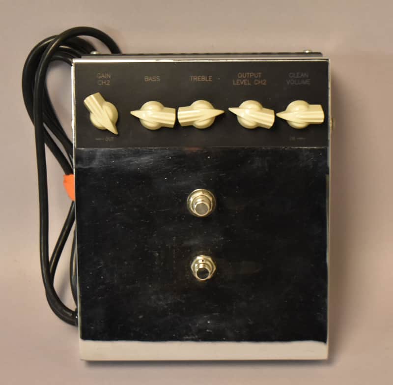 1990s Matchless Hot Box Tube Preamp/Distortion Pedal V1 Silver image 1