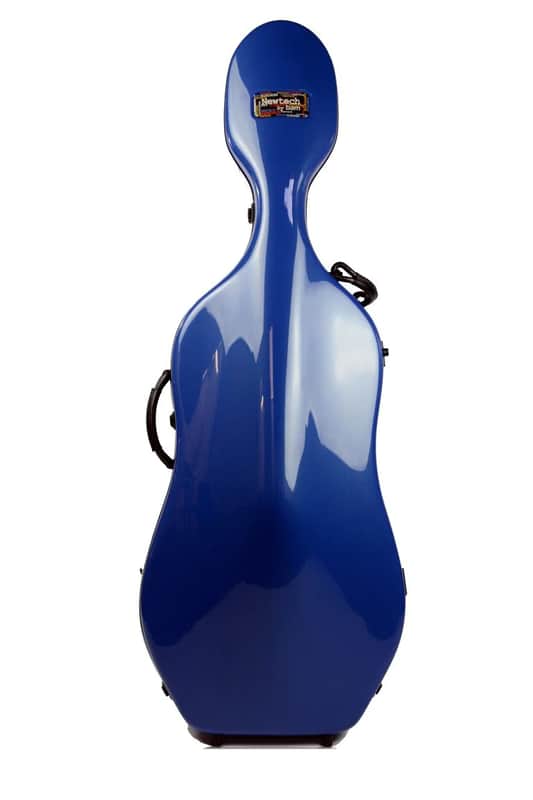 Bam France Newtech Cello Case with Wheels blue 1002NWB image 1