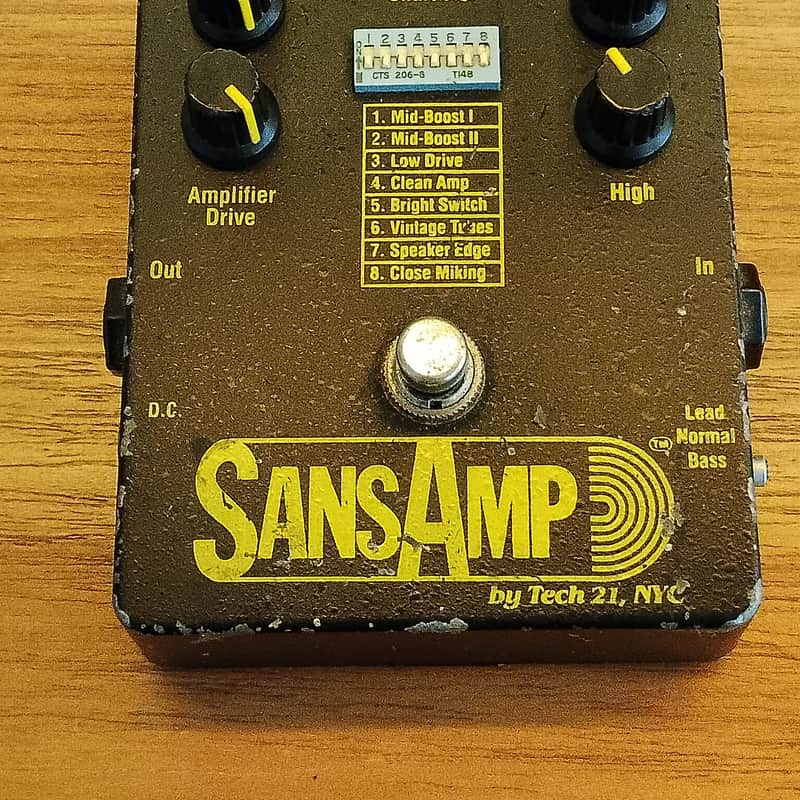 Tech21  SansAmp 1991 Original - Black