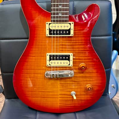 🌟2007 KOREA🌟 PRS SE Custom 22~ Flat Top Model~ Cherry Sunburst~ Moon Inlays! image 1