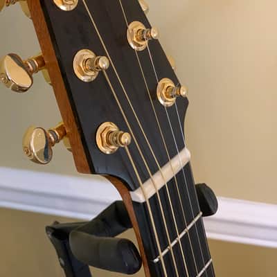 Insanely Gorgeous Hand-Made Small Jumbo Acoustic (Spruce/Claro Walnut) image 7