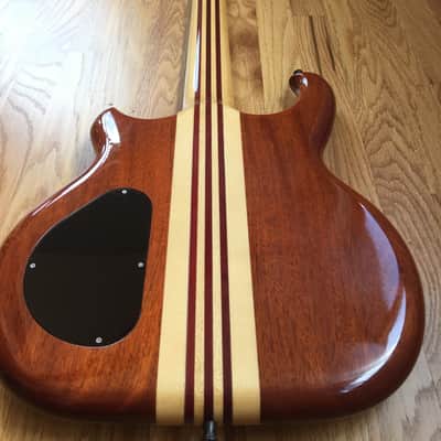 Alembic Persuader Distillate 5 String Bass Quilted Maple 1988 image 7