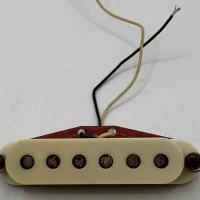 Fender Red Bottom Stratocaster Single Coil Pickup Vintage 1982 - White image 2