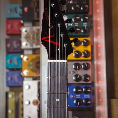 Tom Anderson Guitarworks Arc Angel Player - Transparent Cherry - 24.75 & Mahogany image 4