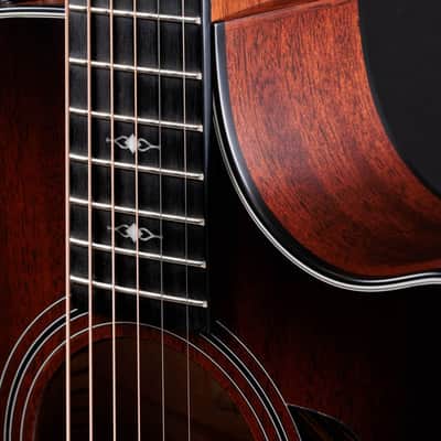 Taylor 322ce 12 Fret Grand Concert, Mahogany Top Back & Sides, Tobacco with Case image 3