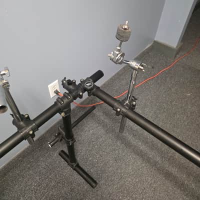 Ultimate Support Electronic Drum Rack w Cymbal Stands 1980s image 5
