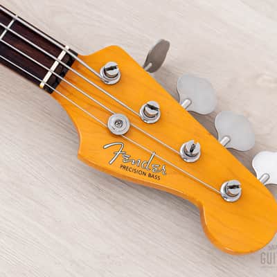 2002 Fender Precision Bass ‘62 Vintage Reissue PB62-53 Sunburst, Japan CIJ image 4