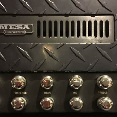 Mesa Boogie Dual Rectifier Rackmount Rack Late '90s Black On Blacker image 3