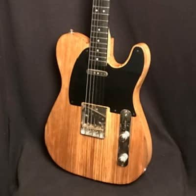 American Classic Guitars T-Style Electric Guitar 2019 Natural Hand Rubbed Oil Finish image 1
