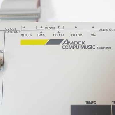 [SALE Ends July 31] AMDEK CMU-800 COMPU MUSIC Analog Synthesizer Drum Machine CV/GATE Roland image 4