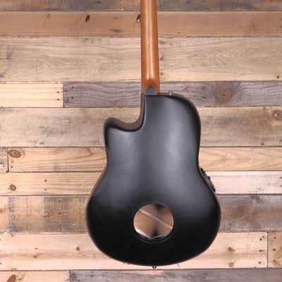 Ovation Celebrity Elite Plus CE44P Mid Cutaway Acoustic/Electric Guitar Natural image 5