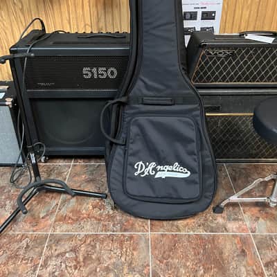 D'Angelico Premier DC Semi-Hollow Double Cutaway with Stop-Bar Tailpiece, Pau Ferro Fretboard 2023 - Present - Black Flake image 6