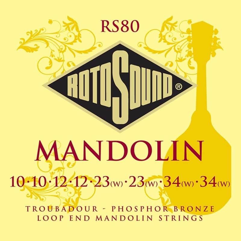 Rotosound Traditional Instruments String Set Mandolin Phosphor Bronze 2025 image 1