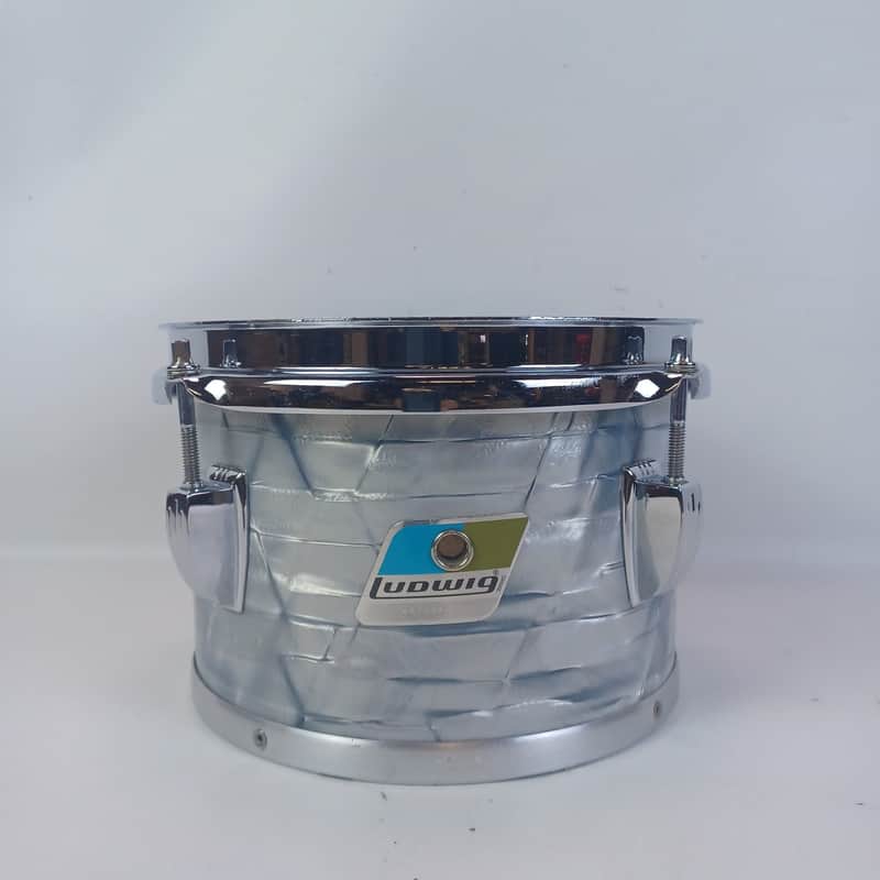 Ludwig 5.5x8" Sky Blue Pearl Tom/Concert Drum 6Ply Maple Vintage 80s B/O#2173348 image 1