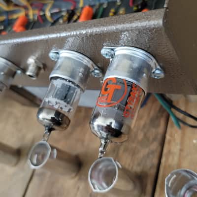 Victoria Regal II - Blond Tolex 2008 15" hand wired tube amp image 16