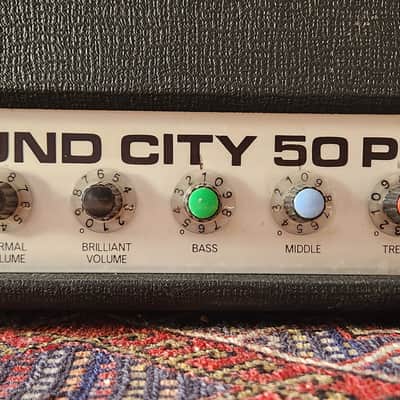 VINTAGE! Sound City (Dallas Arbiter) 50 Plus L50 Mk4 1970 England image 11