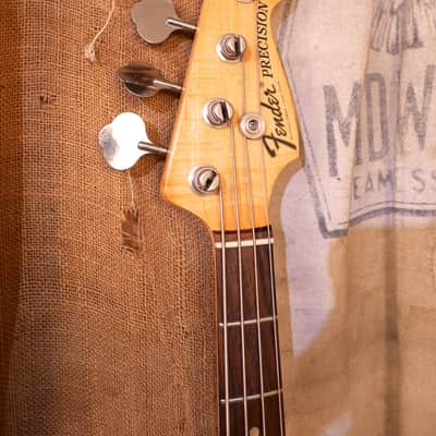 Fender Precision Bass 1974 Sunburst image 4