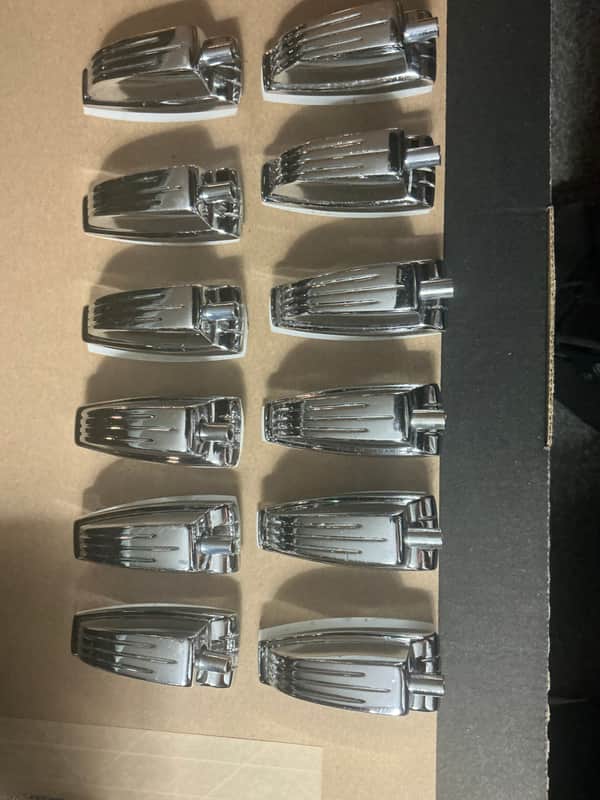 12-Ludwig  Large Classic Lugs w/Vistalite gaskets image 1