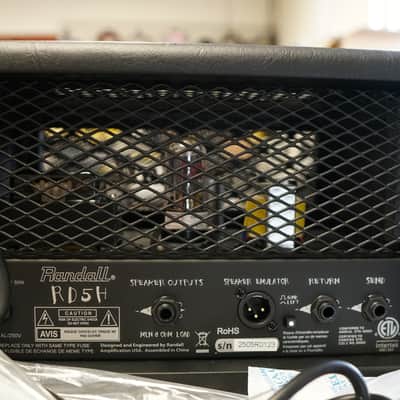 Randall RD5H Diavlo 5-Watt Tube Guitar Amp Head - Black image 2