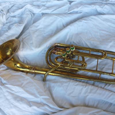 King Trombonium Raw Brass image 1