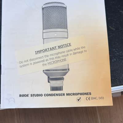 Rode Classic 2 II large diaphragm condenser tube valve microphone mic condenser Vintage Professional studio image 18